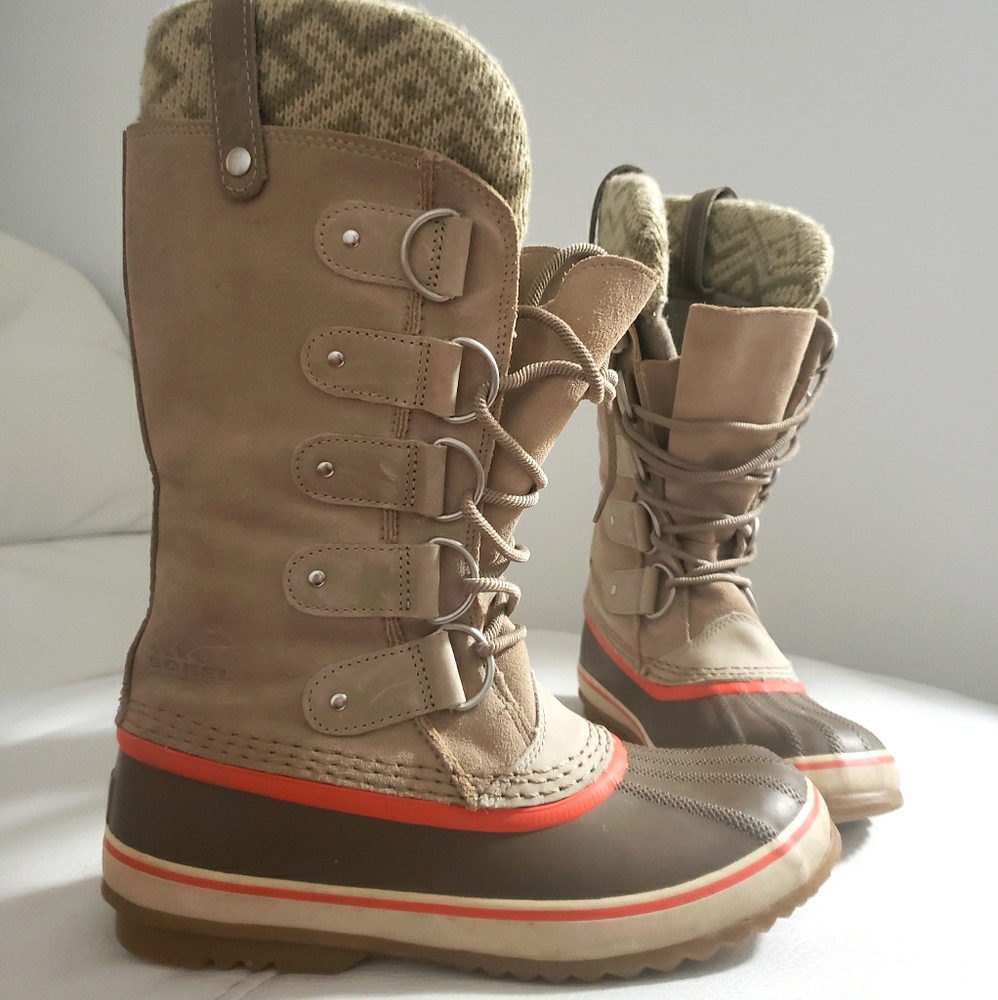 SOREL Joan of Arc Knit waterproof winter boots